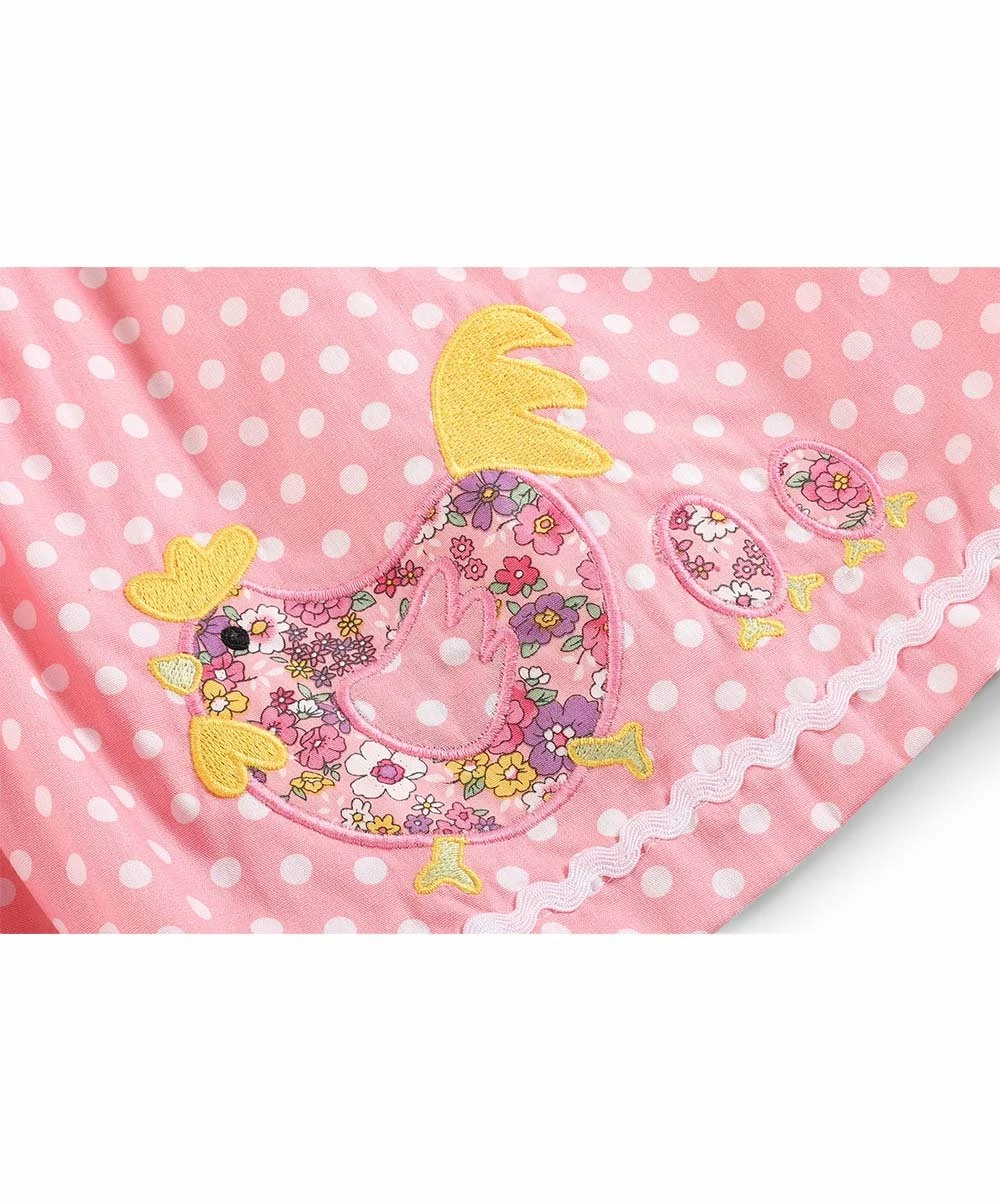 Best reviews of ๐ฅฐ Lil Cactus Pink Polka Dot Floral Rooster Sleeveless ๐ Dress - Infant For Baby & Maternity ๐ฅ - Image 3