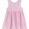 Best deal ✔️ Lil Cactus Pink Seersucker Sleeveless A-Line 👗 Dress - Toddler & 👧 Girls For Kids 🌟