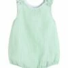 Flash Sale 🎉 Lil Cactus Green Stripe Seersucker Basic Bubble Romper - Infant & Toddler For Baby & Maternity 👏