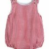 Best Pirce 😀 Lil Cactus Red Gingham Basic Bubble Romper - Infant & Toddler For Baby & Maternity 👍