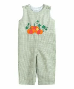 Deals ๐ Lil Cactus Green Gingham Pumpkin Overalls - Infant & Toddler For Baby & Maternity ๐