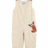 Promo 🎁 Lil Cactus Tan Multicolor Gingham Reindeer Overalls - Infant & Toddler For Baby & Maternity ⭐